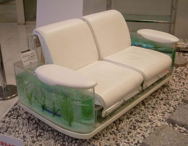 Aquarium-Sofa