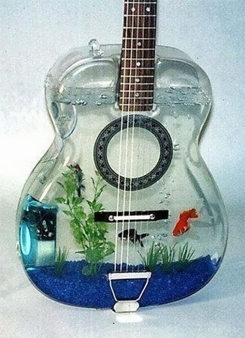 guitar-fish-tank
