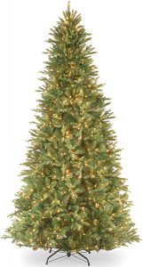 National Tree 12 Foot "Feel Real" Tiffany Fir Slim Tree 