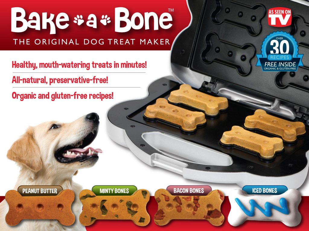BAKE-A-BONE THE ORIGINAL DOG TREAT MAKER